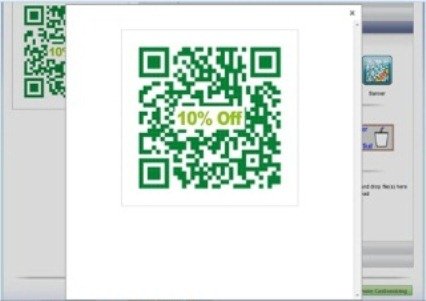 Previewing your Custom QR Code in pbSmart™ Codes