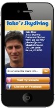 pbSmart codes retail mobile business card