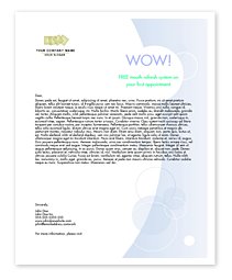 Direct mail letter template