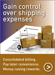 Gain control over shipping expenses