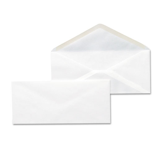 #10, Gummed, White Business Envelopes