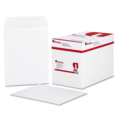 9 x 12, Gummed, White Catalog Envelopes
