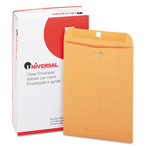 9 x 12, Gummed, Light Brown, Clasp Envelopes