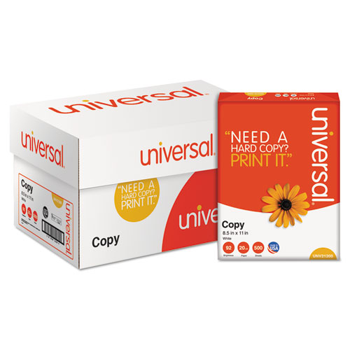 8.5 X 11 White Copy Paper, 92 Bright, 20-lb Stock