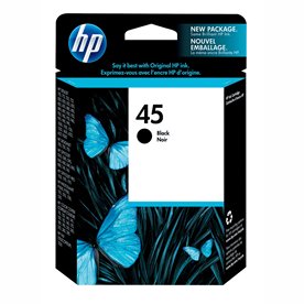 HP 45 (51645A) Black Ink Cartridge (930 Yield)