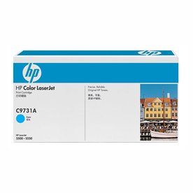 HP C9731A Cyan Color LaserJet Toner Cartridge (12,000 yield)