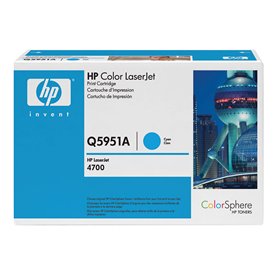 HP 643A (Q5951A) Cyan Toner Cartridge (10,000 Yield)