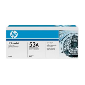 HP 53A (Q7553A) Black Toner Cartridge (3,000 Yield)