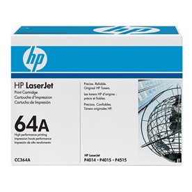 HP 64A (CC364A) Black Toner Cartridge (10,000 Yield)